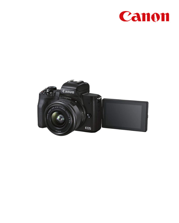 Canon EOS M50 with 15-45mm &amp; 50mm Lenses